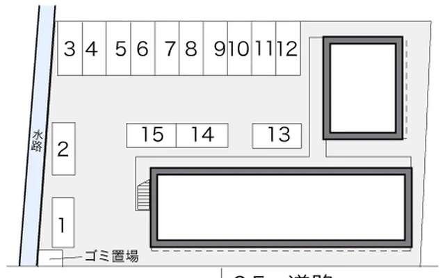 レオパレス加賀温泉駅 2