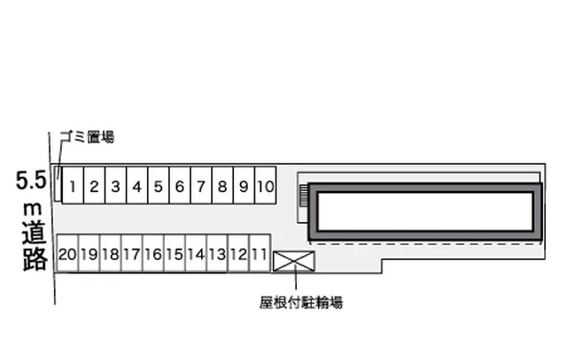 レオパレスコンフォート砺波 2