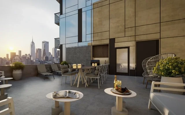 7 Platt Street - New York student accommodation - Patio