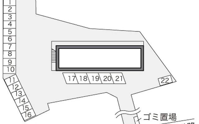 レオパレスボヌールエスパースＣ 2