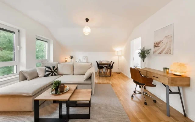 Exclusive 2-room apartment with balcony - Only 8 minutes from the Tesla Gigafactory 0