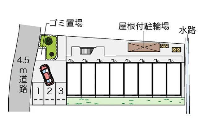 レオパレスノースアイランドⅡ 2