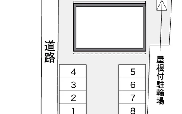 レオパレス車尾 2