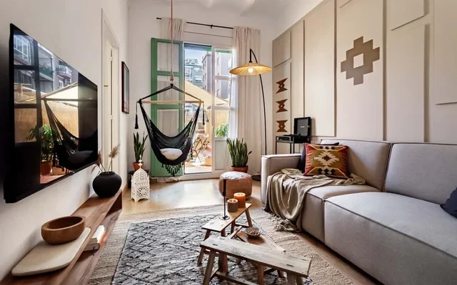 Helaly - 2 bedrooms and terrace in Gracia 1