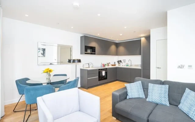 LVG-Luxe Tower - London student accommodation - 1 Bedroom 1 Bathroom Flat 104