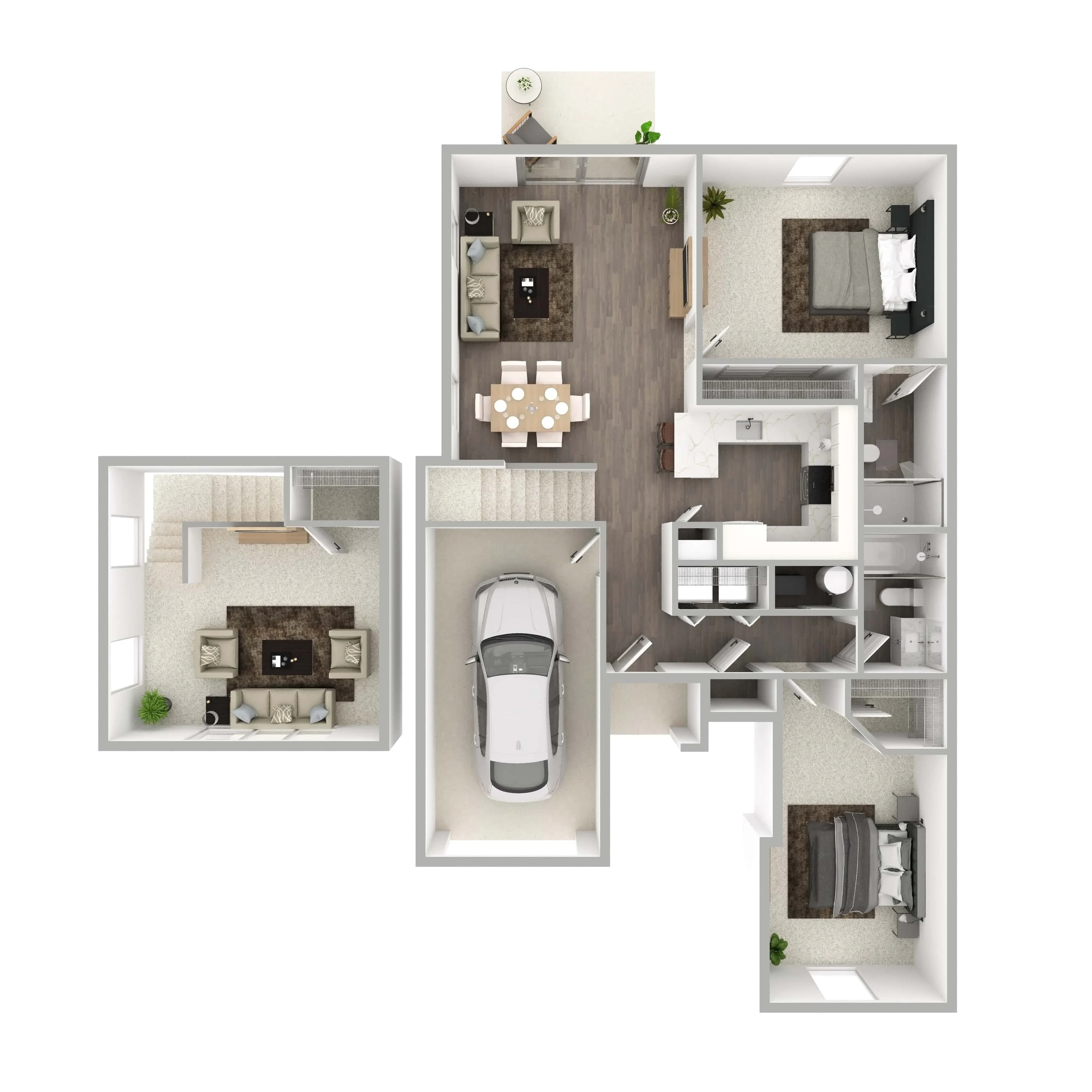 2 Bed 2 Bath Barrymore Renovated