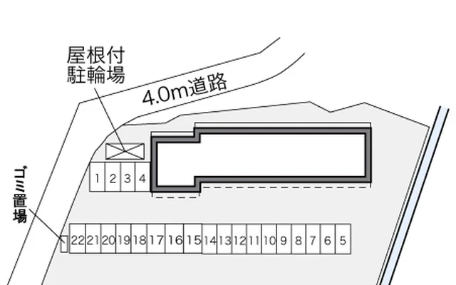レオパレス亀ヶ窪 2