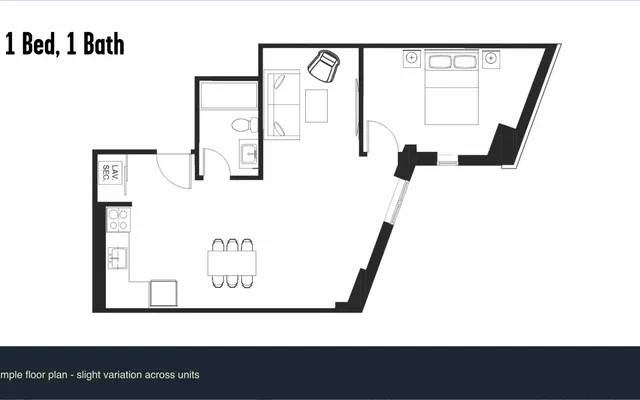 ALMA Quarter Latin - Montreal student accommodation - 1 Bedroom