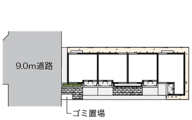 リッツハウス　中道 2