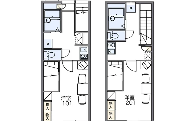 レオパレス中浜２番館 1