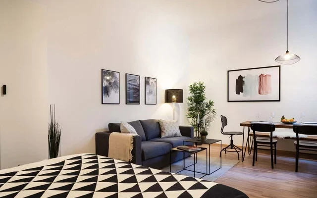 1- Zimmer Wohnung mit modernem Interior 1
