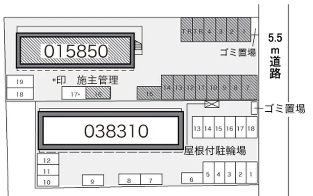 レオパレスサンハイム小泉Ⅱ 2