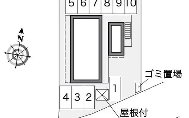 レオパレスリバーサイド桂木 2