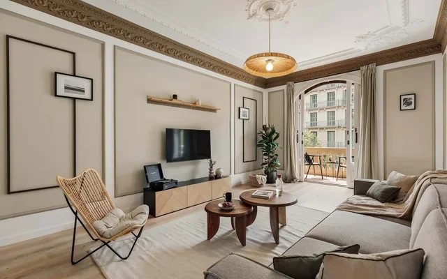 Quira - 4 bedrooms and balcony in Eixample Dreta 0