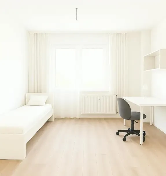 Appealing single bedroom near the Grünauer Allee train station