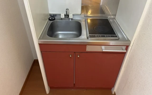 レオパレスボヌール - Sugito Town Kitakatsushika District student accommodation - 204号房间(带独立厨房)