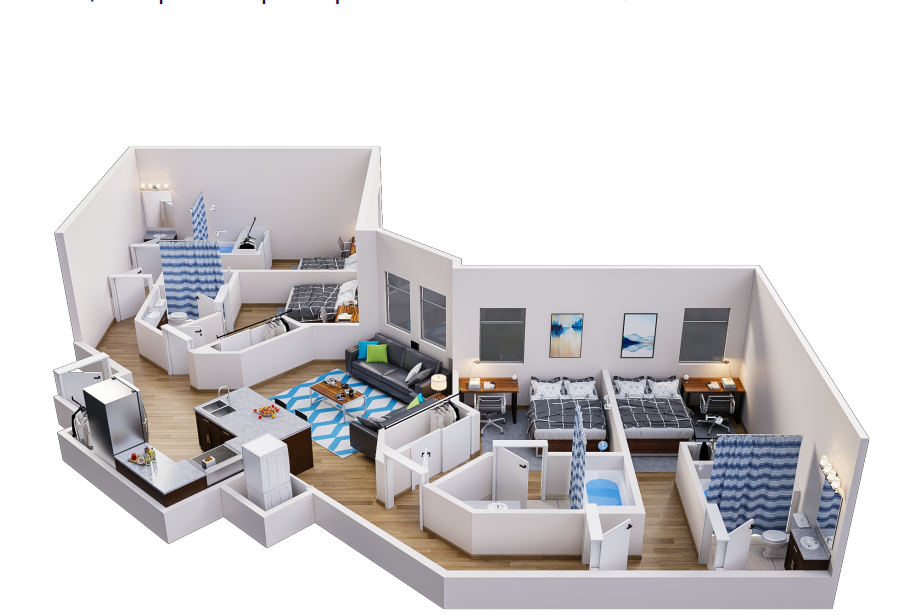 4 Bed 4 Bath Lark  C