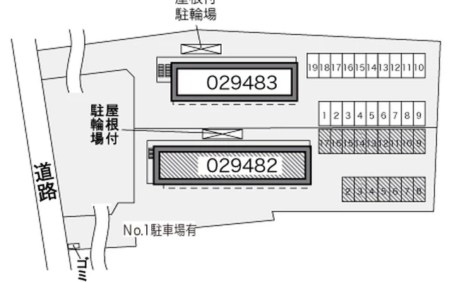 レオパレスサザンクロスＡ 2