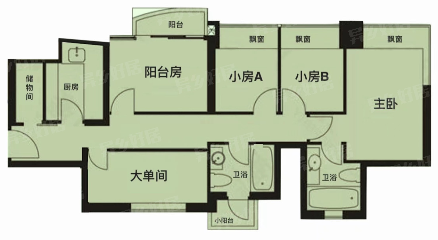 大围名城3期1座55nb(男生)