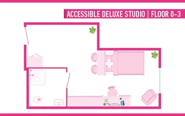 Accessible Deluxe Studio (Students only) 3