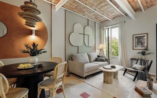 Nal - 2 bedrooms, office and balcony in Eixample Dreta 0