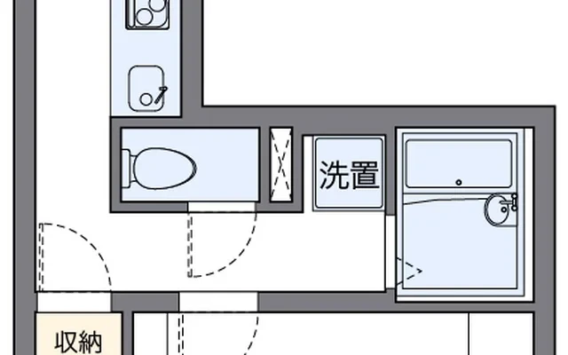 レオパレス大樹 - Sapporo student accommodation - 201号房间(带独立厨房)
