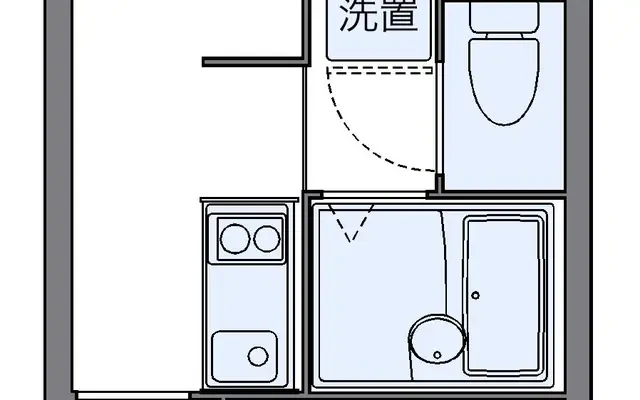 サンライズ富岡Ⅲ - chỗ ở sinh viên tại 富冈市 trong tiếng Việt - 203号房间(带独立厨房)