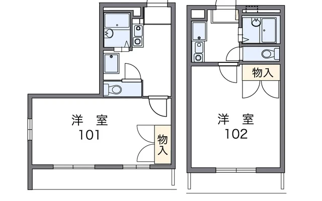 レオパレスクリスタルⅡ 1