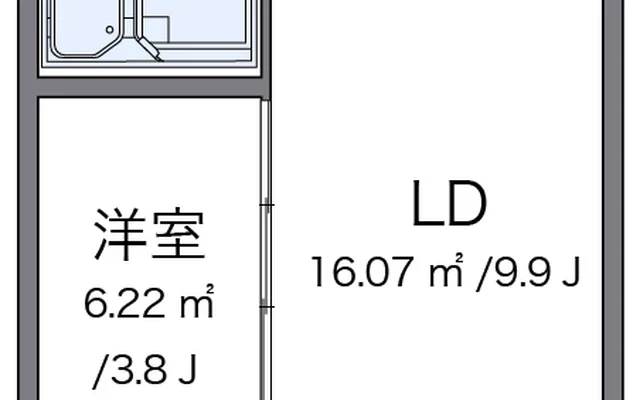 クレイノプランドール - Ritto student accommodation - 102号房间(带客厅/餐厅/独立厨房)
