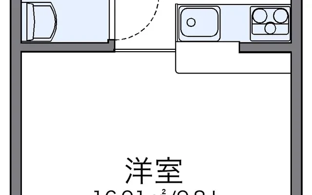 レオパレス花鳥 - Nankoku student accommodation - 106号房间(带独立厨房)