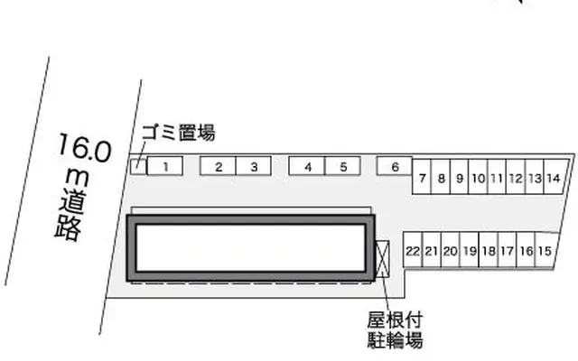 レオパレスベアージュⅢ 2