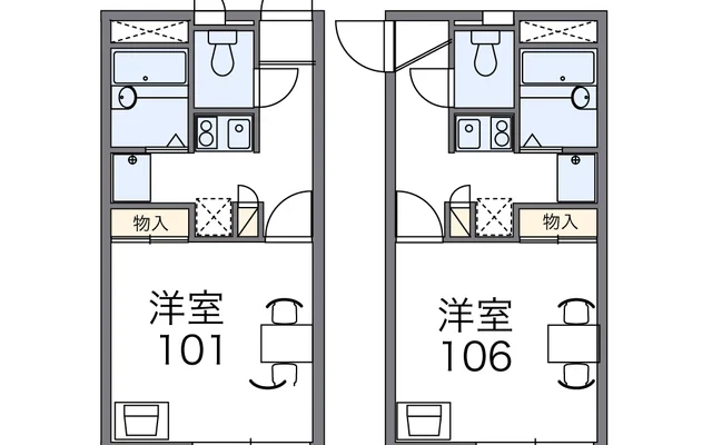 レオパレスヴィラ一ツ橋 1