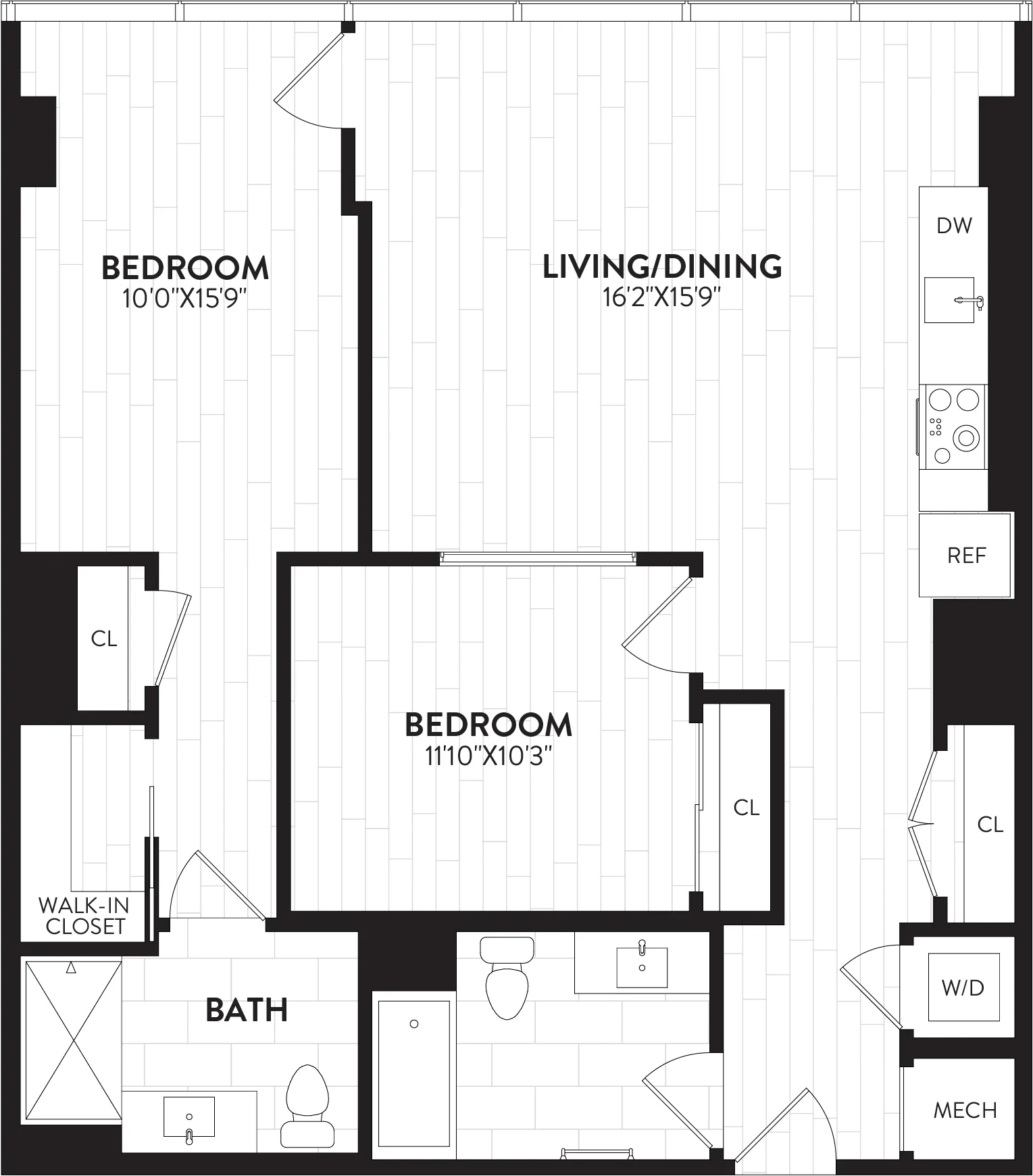 2 Bed-2 Bath-2M Alchemy
