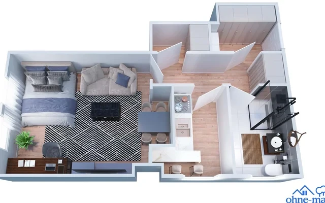 Apartment in Alfred-Bozi-Strasse, Bielefeld for 40 m² 1