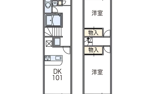 レオパレスかしの木 1