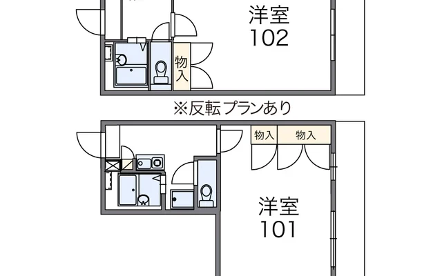 レオパレス高根沢４番館 1