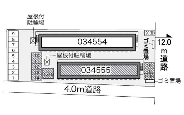 ロワジール西野Ｂ 2
