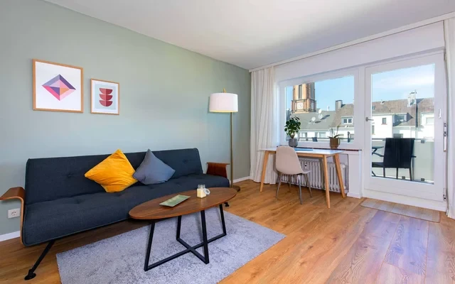 City-Apartment mit Sonennbalkon 0