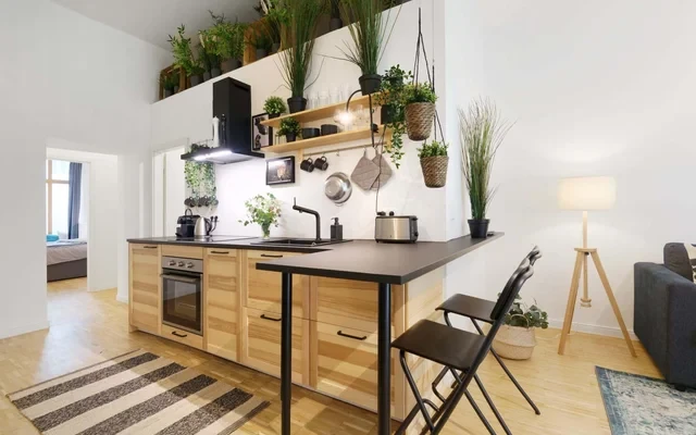 Modern 3-room apartment with beautiful garden 4