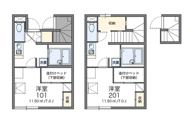 レオパレス南若園Ａ 3