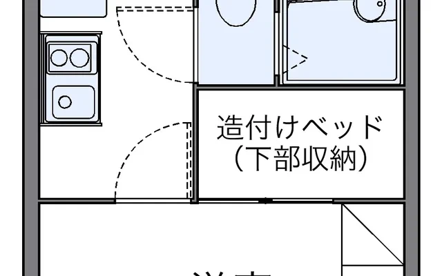 レオパレスレーブメルベーユⅡ 3
