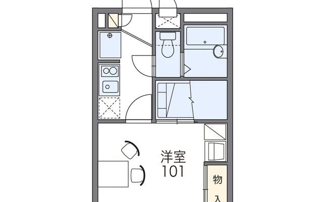 レオパレスＥｓｐｏｉｒ　Ａｓａｈｉ 1