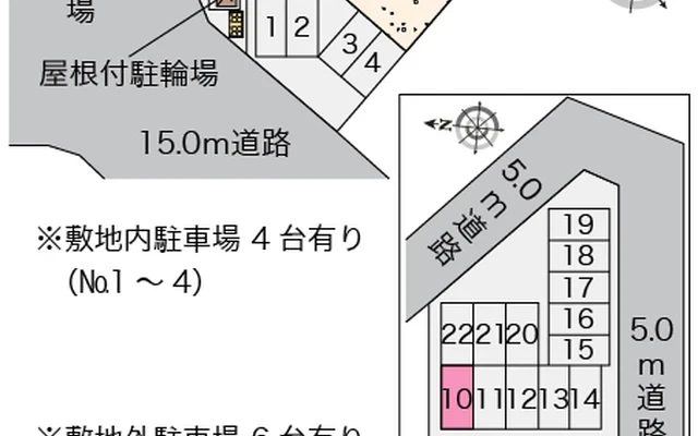 レオパレス堀川町Ⅲ 2