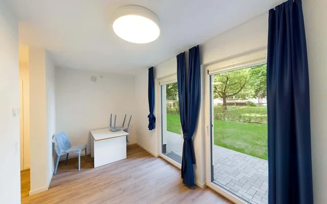 Furnished 1 room apartment with terrace - just 25 min. by public transport to Friedrichshain 1