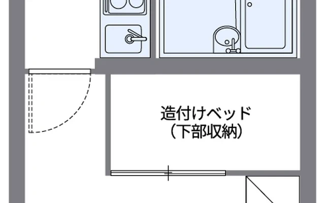 レオパレス久保 - ที่พักนักศึกษาในเมืองจู๋เหน่ - 201号房间(带独立厨房)