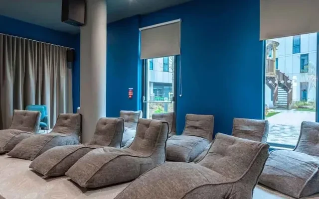 Lit Pavilion Court - Wembley student accommodation - Cinema room