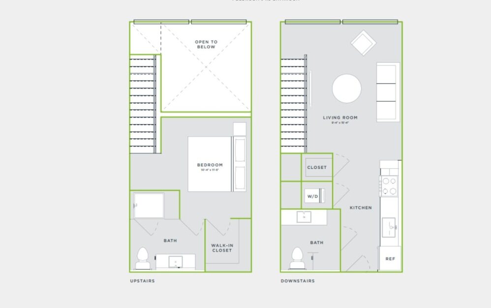 1 Bed 1 Bath Anderson