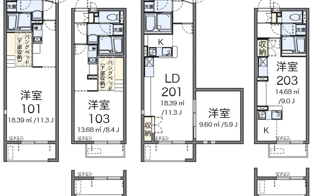 カメリア瑞江 1