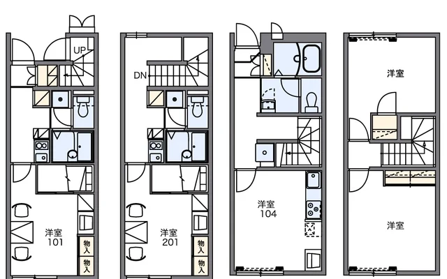 レオパレスメイプルコートⅡ号館 1