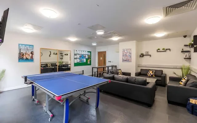 Austin Hall - Leeds student accommodation - Table Tennis